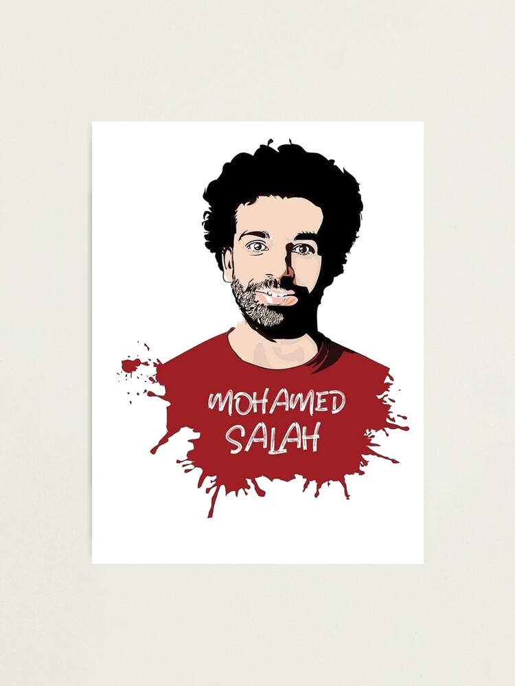 Mohamed Salah Jersey Photographic Print for Sale by CoreyGodbold