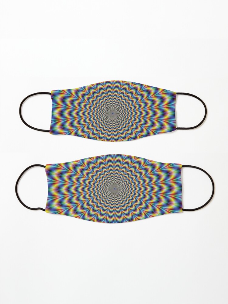 Alternate view of Optical illusion Trip Mask