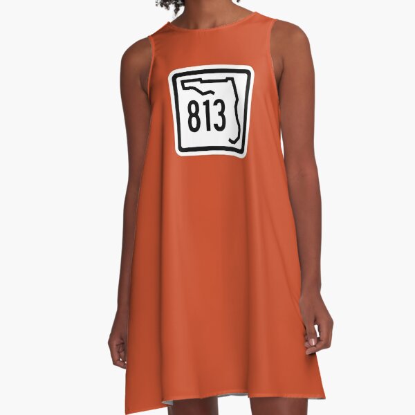 Florida State Route 813 (Area Code 813) A-Line Dress