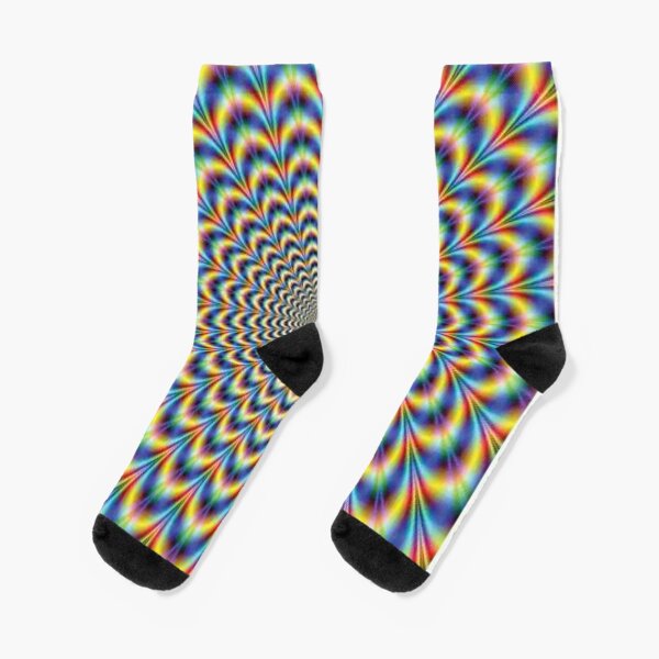 Optical illusion Trip Socks