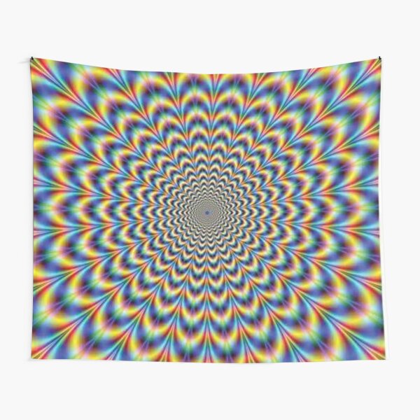 Optical illusion Trip Tapestry