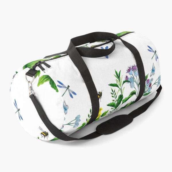 Item preview, Wild herbs with bumblebee, snails, dragonfly. designed and sold by Colibri77.