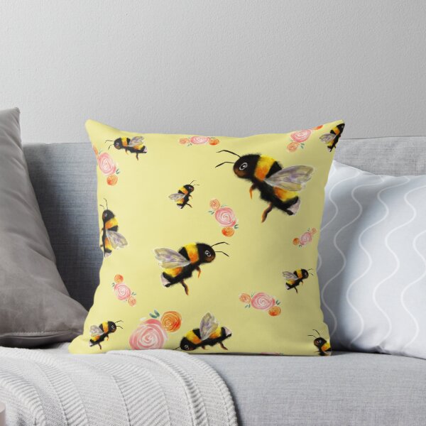Item preview, Bumble Bee and flowers designed and sold by MrCsDigitalArt.