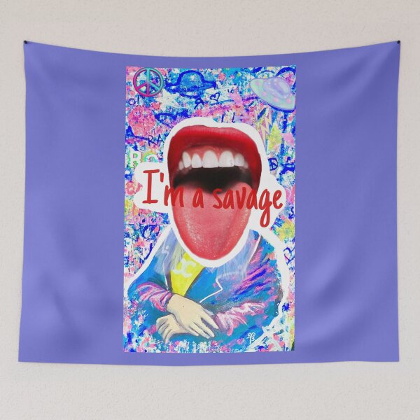 Item preview, I'm a savage Mona Lisa wild designed and sold by MontekkiArt.