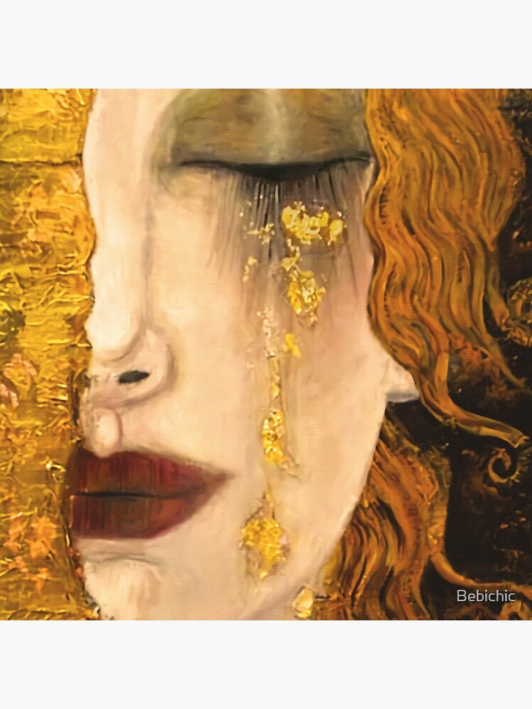 "Golden Tears Gustav Klimt Freya Art Nouveau