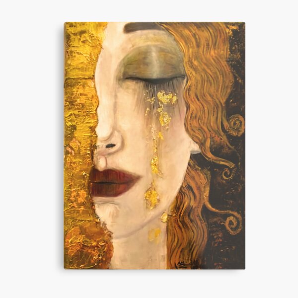 "Golden Tears Gustav Klimt Freya Art Nouveau