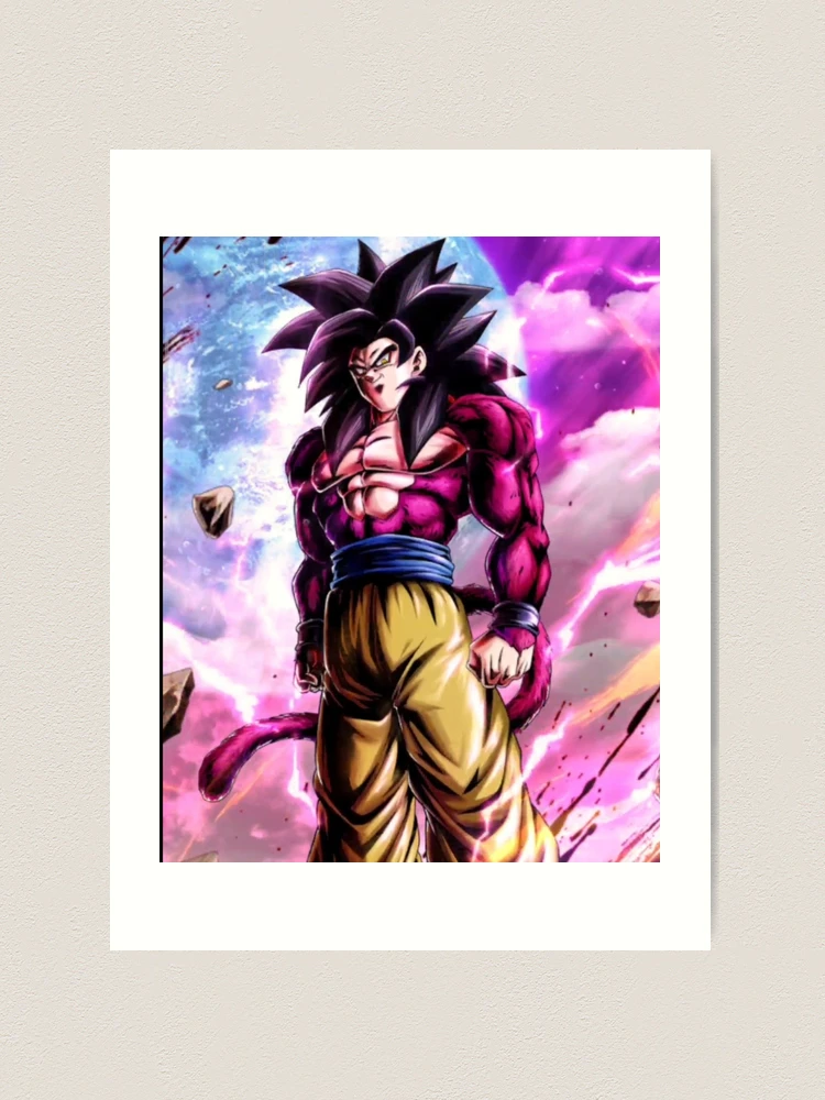 Goku Super Saiyan 4 Kids T-Shirt by Ulr97