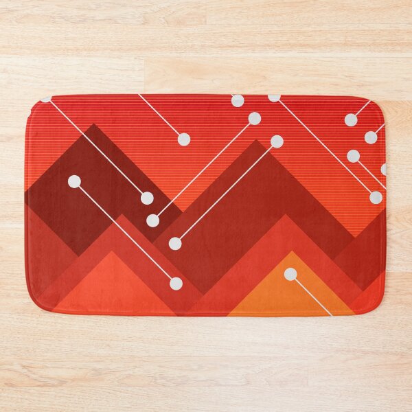 Item preview, Triangles Red Background designed and sold by Irina Polyanskaya.