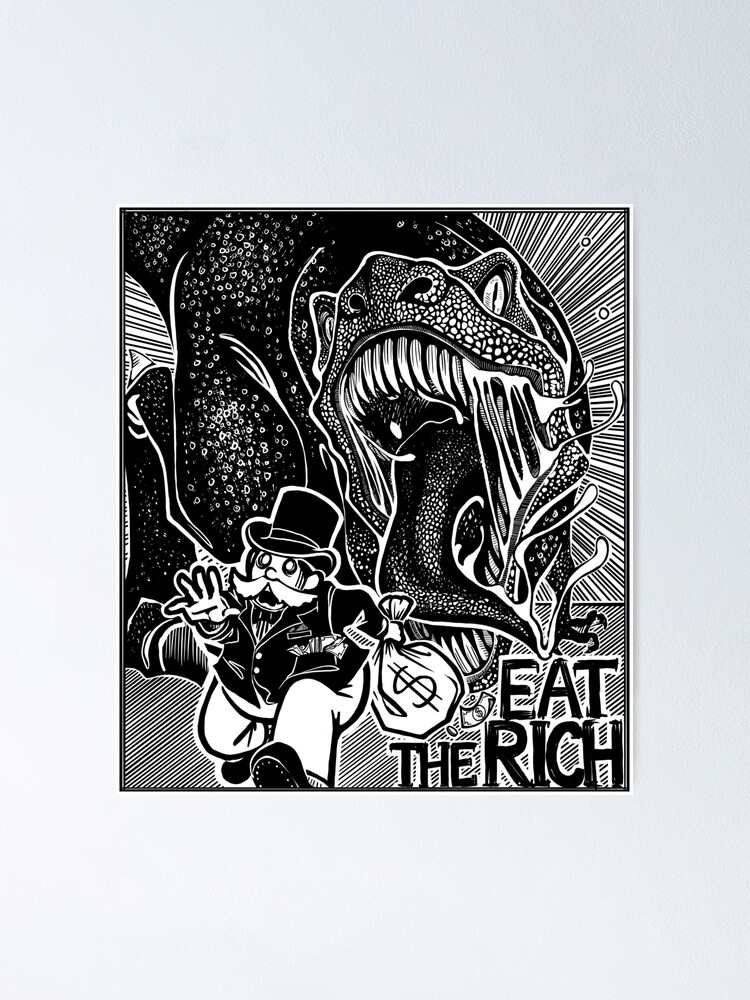 From The Depths - Socialist, Eat The Rich, Historical, Propaganda,  Anti-Capitalist, Communist, Leftist - Eat The Rich - T-Shirt