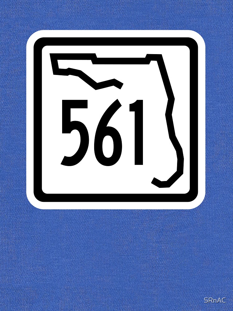 "Florida State Route 561 (Area Code 561)" Lightweight Sweatshirt for ...