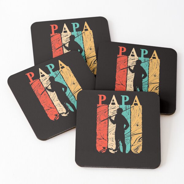 Item preview, Vintage Retro Billiard Papa Shirt Funny Dad/Father's Day T-Shirt designed and sold by Smart Side.