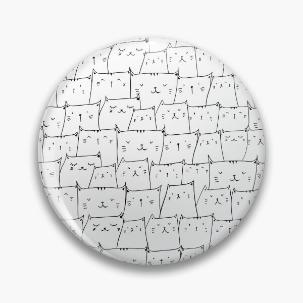 Item preview, Many White Cats designed and sold by DWaffleDesigns.