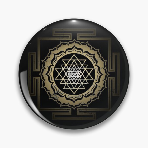 Item preview, Shri Yantra Lotus Buddhism Yoga designed and sold by nitty-gritty.