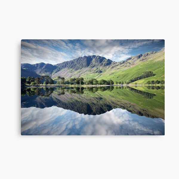 Reflections of Haystacks in Buttermere Canvas Print