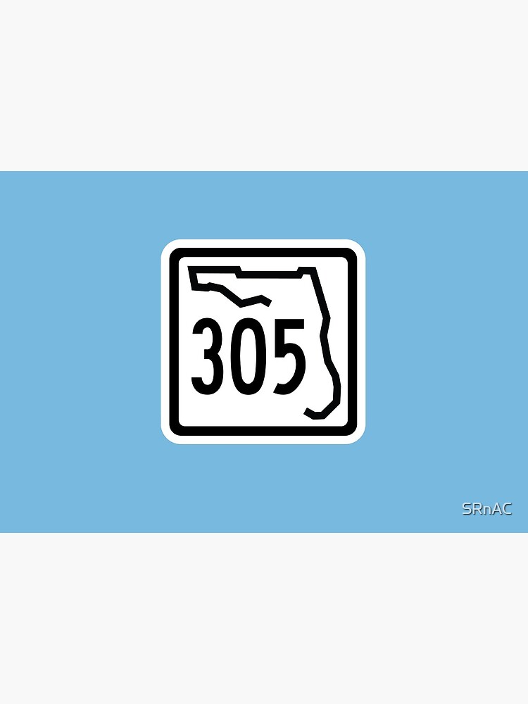 "Florida State Route 305 (Area Code 305)" Mask for Sale by SRnAC