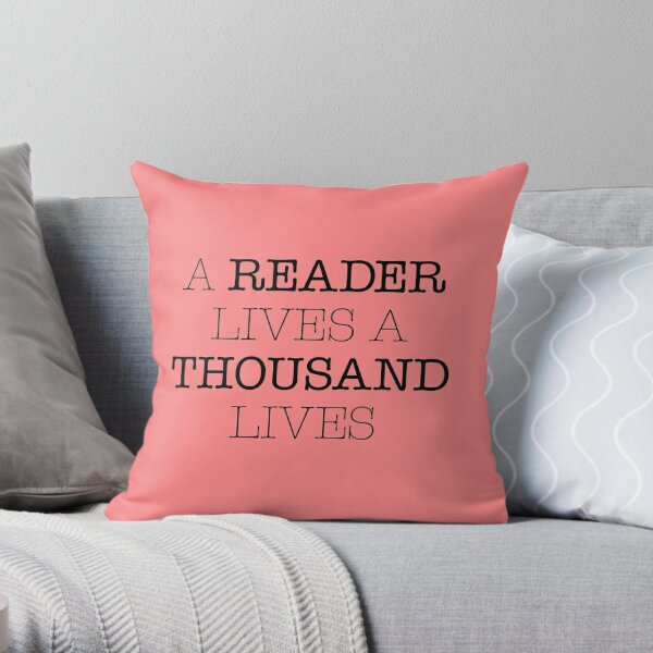 A Reader Lives A Thousand Lives Merch & Gifts for Sale