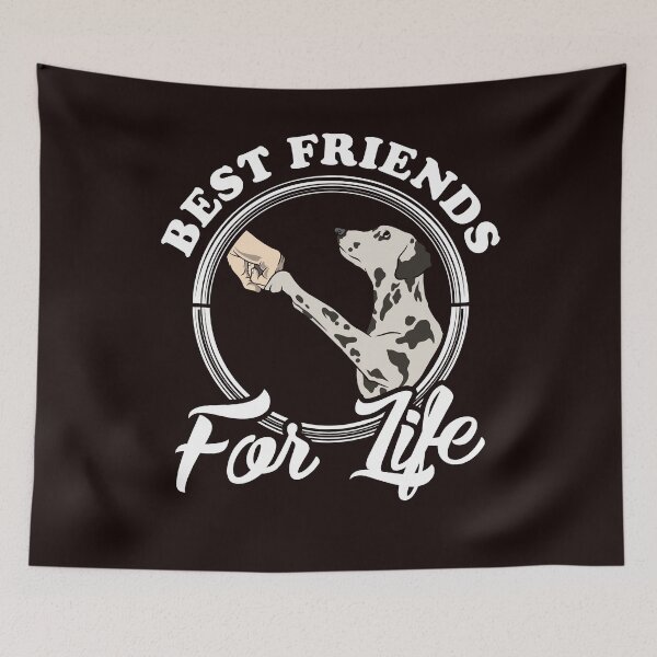 Item preview, Dalmatian Lover Design "Best Friends For Life" designed and sold by adsman68.