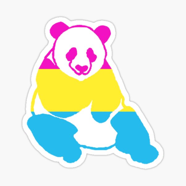 Pan-da Sticker