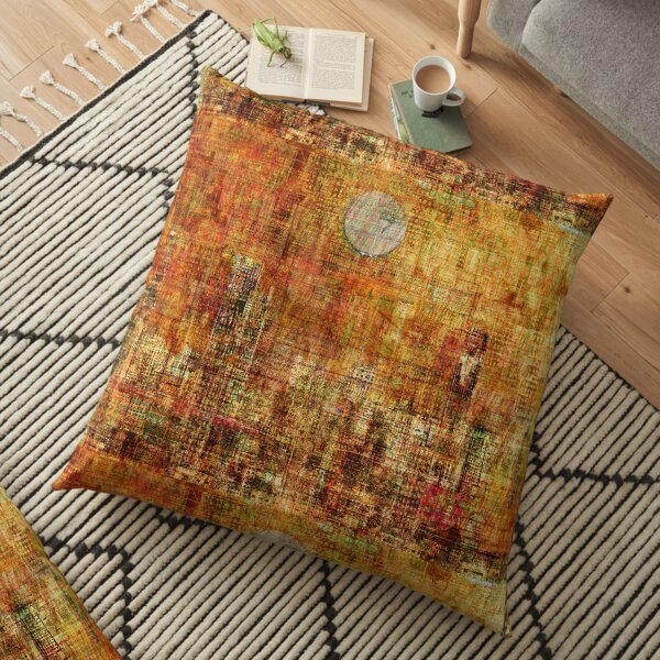 Gold 3 Floor Pillow