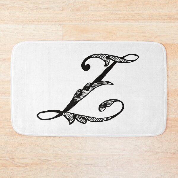 Item preview, Vintage Stylish Black and White Monogram Letter Z designed and sold by Vintage-TM.