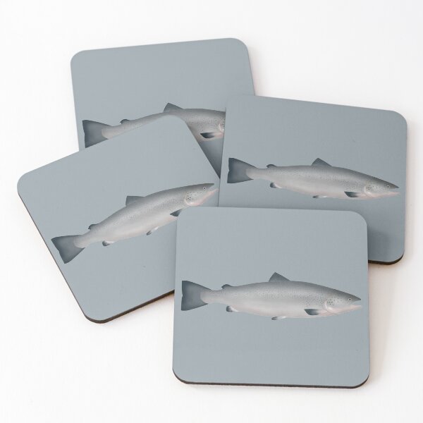 Item preview, Atlantic Salmon - Ocean Phase designed and sold by fishfolkart.