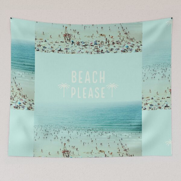 Item preview, BEACH PLEASE - POSTER DESIGN - ART - MINIMALIST - DECORATION  designed and sold by Tropical Blood.