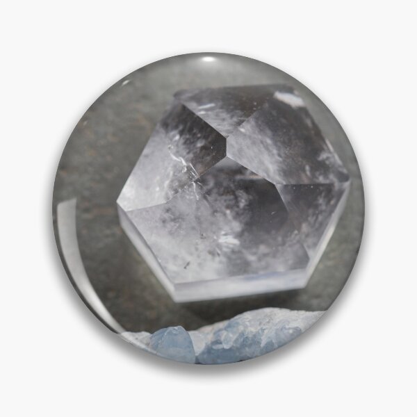 Item preview, Quartz Crystal Point and Celestite Geode designed and sold by Elena Ray.