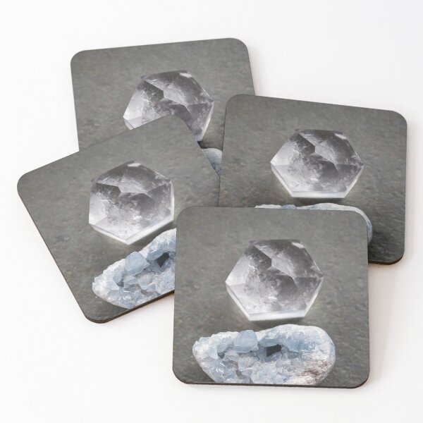 Item preview, Quartz Crystal Point and Celestite Geode designed and sold by Elena Ray.