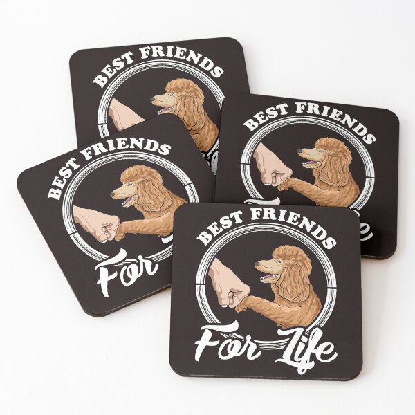 Item preview, Poodle Lover Design "Best Friends For Life" designed and sold by adsman68.