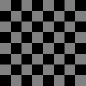 Artwork thumbnail, Grey and Black Checkerboard Pattern by Rocket-To-Pluto