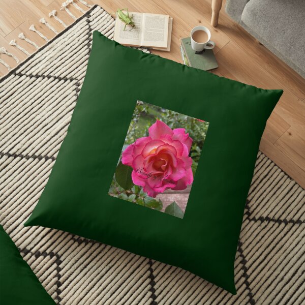 The Garden Rose Floor Pillow
