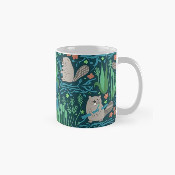 Busy Dam Beavers - dark Classic Mug