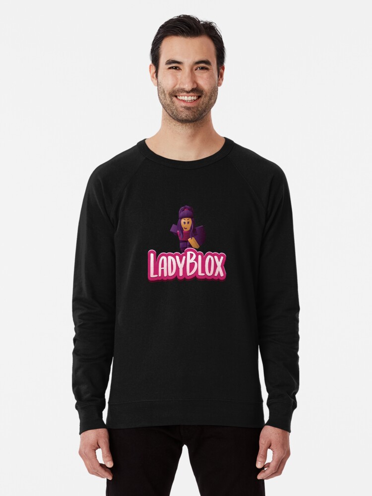 Ladyblox Roblox Lightweight Sweatshirt By Rhecko Redbubble - roblox edgy