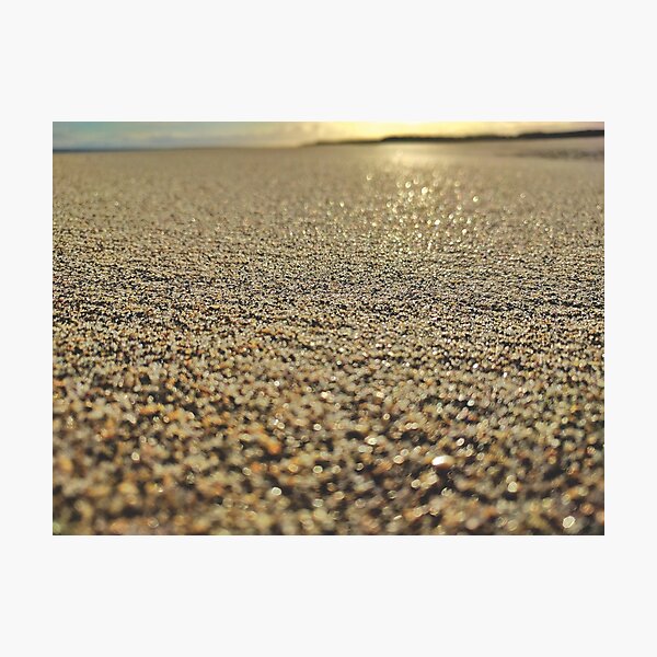 Sand that sparkles Photographic Print