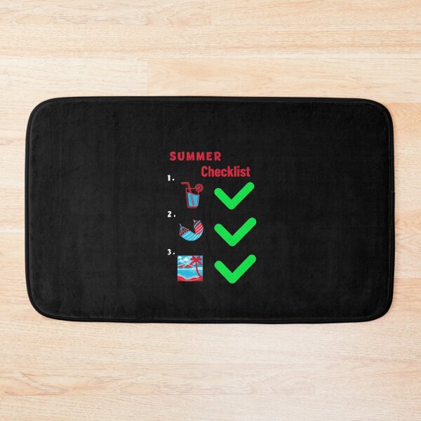 Item preview, Summer Checklist designed and sold by DifferenceMaker.