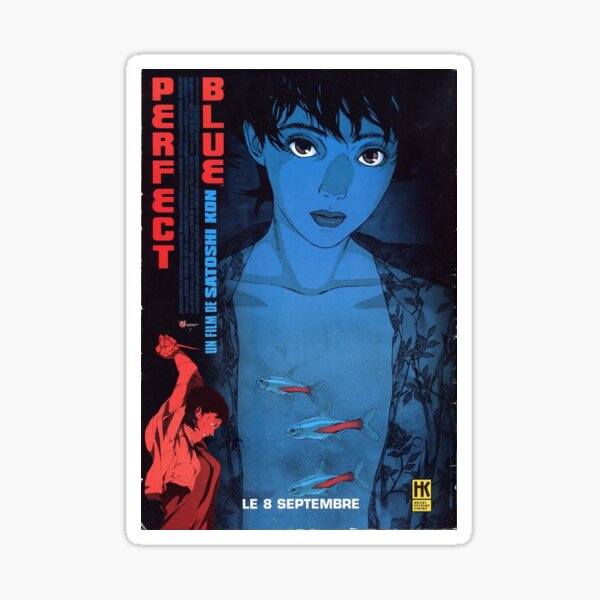 Perfect Blue Spanish Poster Sticker
