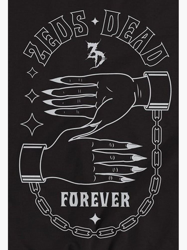 Thumbnail 3 von 3, Sticker, Zeds Dead Witchy Hands designt und verkauft von ktudes.