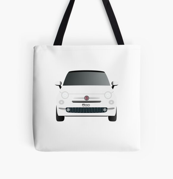 Fiat 500 Tote bag doublé