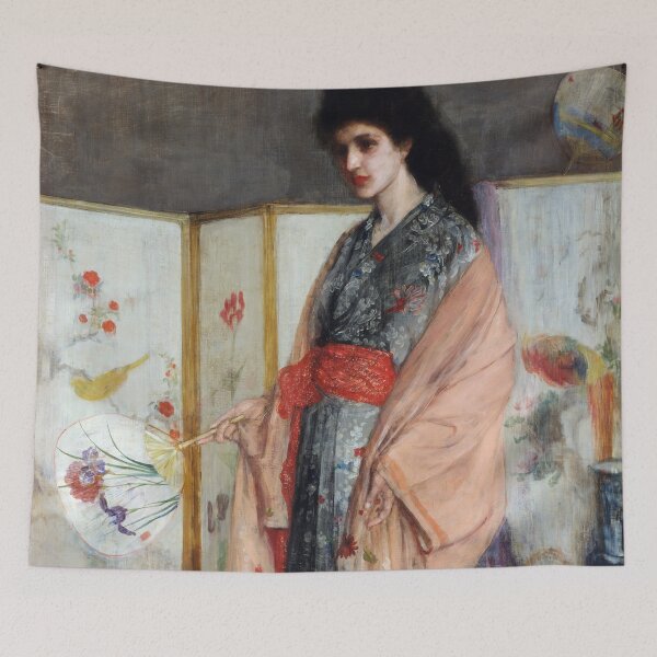 Item preview, The Princess from the Land of Porcelain (1863-1865) - James Abbott McNeill Whistler designed and sold by SALON DES ARTS.