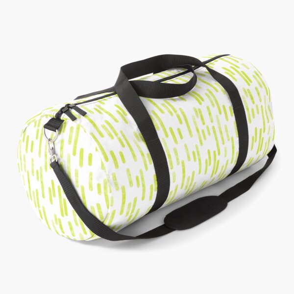 Item preview, Inky Rounded Lines Pattern | Bright Lime Green on White designed and sold by itsjensworld.