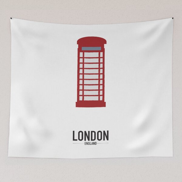 Item preview, Phone Box London Illustration Poster designed and sold by Fernando G..