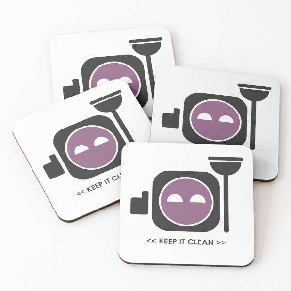 Item preview, Keep it Clean Purple designed and sold by KDesign13.