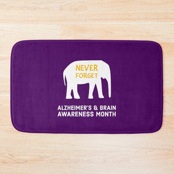 Item preview, Alzheimer's Awareness Elephant for Alzheimer's & Brain Awareness Month designed and sold by friendlyspoon.