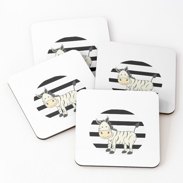 Item preview, Cute Zebra Animal with white and black colored background  designed and sold by NAMTO.
