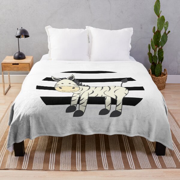 Item preview, Cute Zebra Animal with white and black colored background designed and sold by NAMTO.