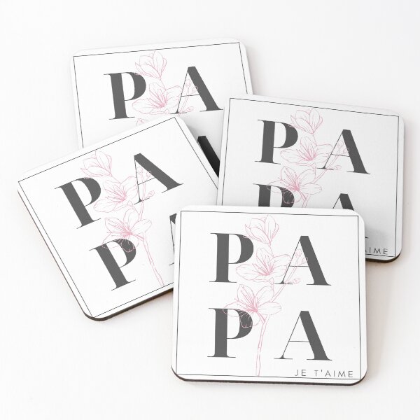 Item preview, Papa Je t'Aime - Dad I Love You Flower designed and sold by Lorene GZ.