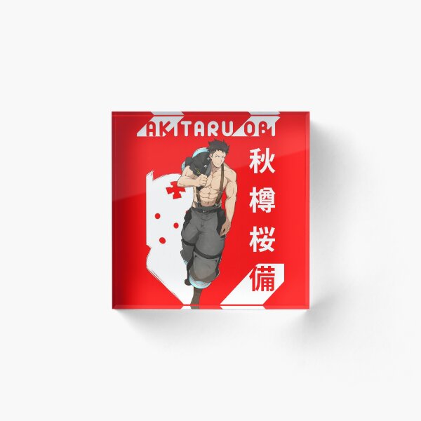 Fire Force | Akitaru Ōbi | Anime Acrylic Block