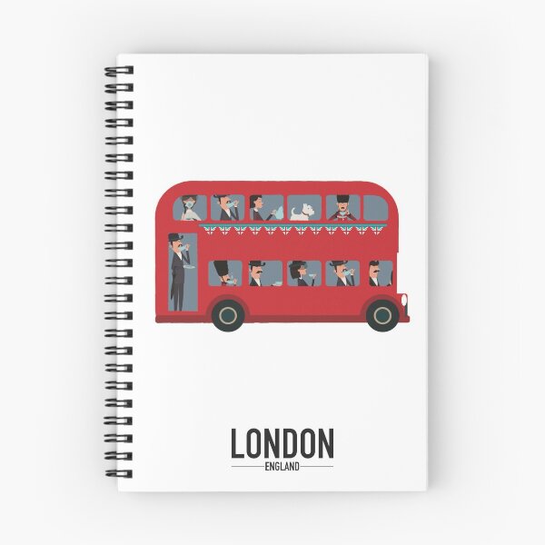 Item preview, The London Bus Illustration Poster designed and sold by Fernando G..