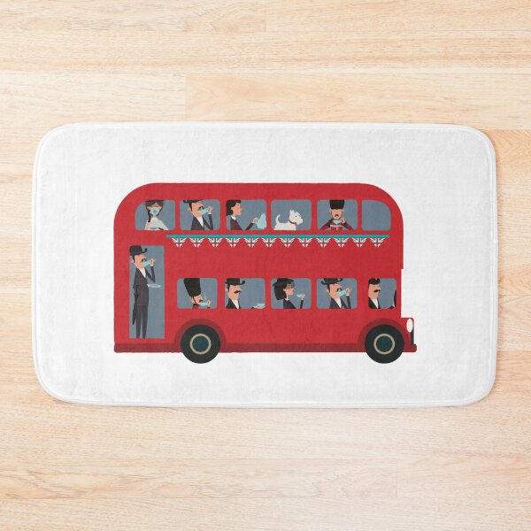 Item preview, The London Bus Illustration Poster designed and sold by Fernando G..