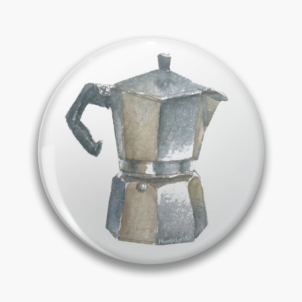Item preview, Coffee Lover - Moka Pot designed and sold by PhoebeLimArt.